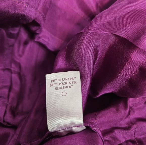 NWT Christiane Celle Calypso Iridescent Orange Tiered Midi Dress Size 10 K67‎ - Picture 7 of 12